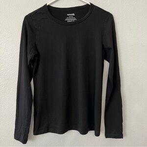 NWOT. Wool& Black Long Sleeve Sloan Signature Fitted Tee. Size Small.